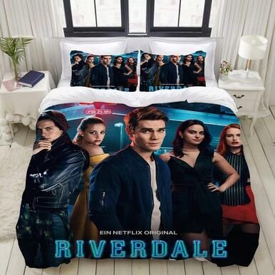 Riverdale South Side Serpents #24 Duvet Cover Quilt Cover Pillowcase Bedding Set Bed Linen , Comforter Set