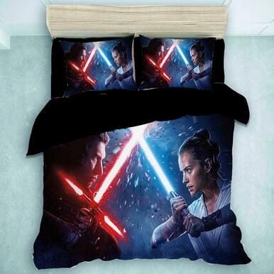 Star Wars Rey Palpatine #22 Duvet Cover Quilt Cover Pillowcase Bedding Set Bed Linen Home Decor , Comforter Set
