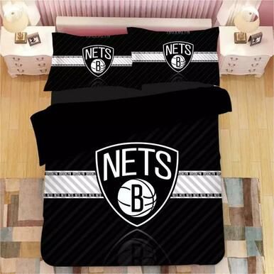 Basketball Brooklyn Nets Basketball #26 Duvet Cover Quilt Cover Pillowcase Bedding Set Bed Linen Home Bedroom Decor , Comforter Set