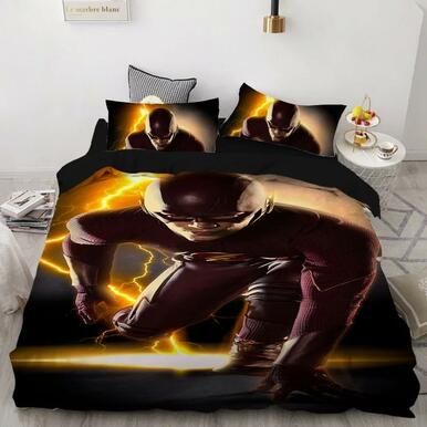 The Flash Barry Allen #15 Duvet Cover Quilt Cover Pillowcase Bedding Set Bed Linen Home Decor , Comforter Set