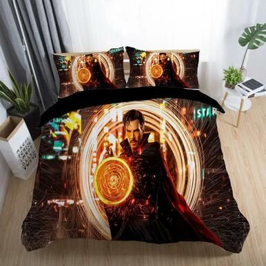 Doctor Strange Marvel Superhero #6 Duvet Cover Quilt Cover Pillowcase Bedding Set Bed Linen Home Decor , Comforter Set