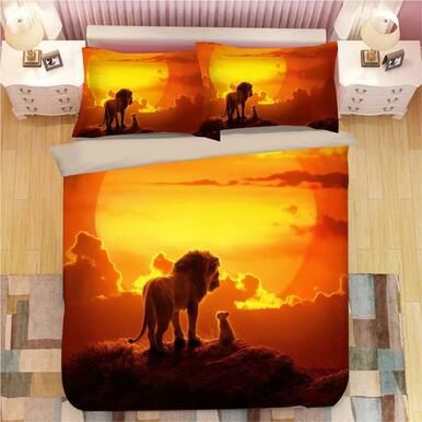 The Lion King Simba #4 Duvet Cover Bedding Set Pillowcase , Comforter Set