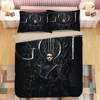 Game Of Thrones Arya Stark #19 Duvet Cover Quilt Cover Pillowcase Bedding Set Bed Linen Home Decor , Comforter Set