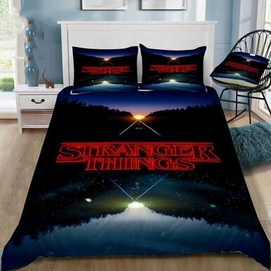 Stranger Things #5 Duvet Cover Quilt Cover Pillowcase Bedding Set , Comforter Set