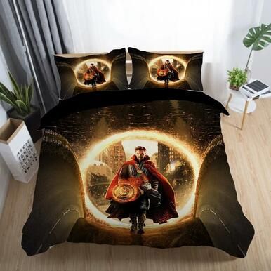 Doctor Strange Marvel Superhero #9 Duvet Cover Quilt Cover Pillowcase Bedding Set Bed Linen Home Decor , Comforter Set