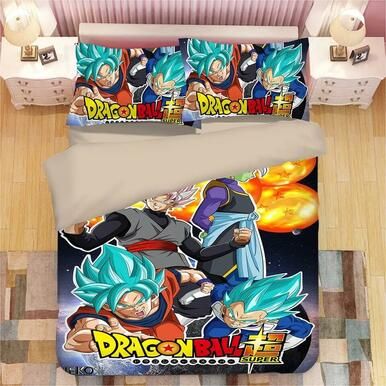 Dragon Ball Z Son Goku #12 Duvet Cover Quilt Cover Pillowcase Bedding Set , Comforter Set