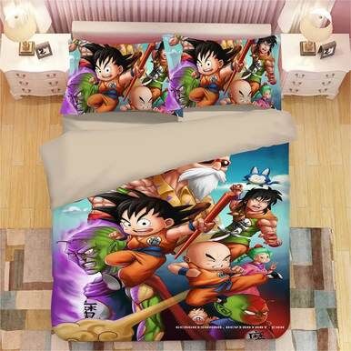 Dragon Ball Z Son Goku #15 Duvet Cover Quilt Cover Pillowcase Bedding Set , Comforter Set