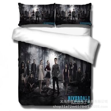 Riverdale  #10 Duvet Cover Quilt Cover Pillowcase Bedding Set Bed Linen , Comforter Set