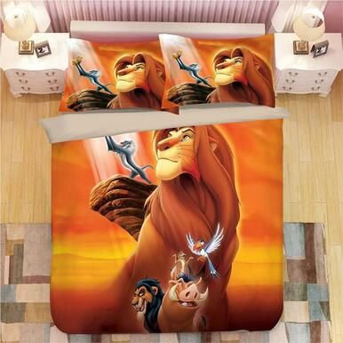 The Lion King Simba #2 Duvet Cover Bedding Set Pillowcase , Comforter Set