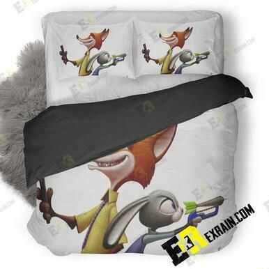 Zootopia New 3D Customize Bedding Sets Duvet Cover Bedroom set Bedset Bedlinen , Comforter Set