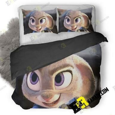 Zootopia Movie Wide 3D Customize Bedding Sets Duvet Cover Bedroom set Bedset Bedlinen , Comforter Set