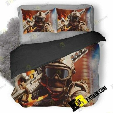 Battlefield 4 Sniper Po 3D Customized Bedding Sets Duvet Cover Set Bedset Bedroom Set Bedlinen , Comforter Set