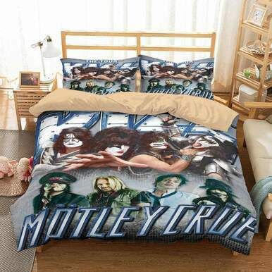 3D Customize Motley Crue Bedding Set Duvet Cover Set Bedroom Set Bedlinen EXR2774 , Comforter Set
