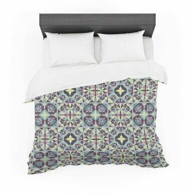 Allisonoupcoff &amp;quot;Curiousity&amp;quot; Purple Featherweight3D Customize Bedding Set/ Duvet Cover Set/  Bedroom Set/ Bedlinen , Comforter Set
