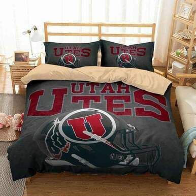 3D Customize Utah Utes Bedding Set Duvet Cover EXR4095 , Comforter Set