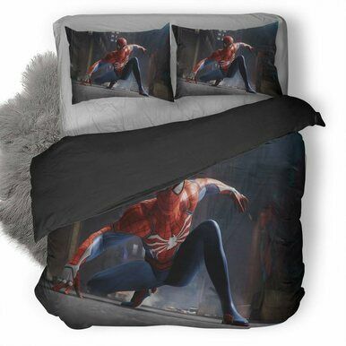 Spider-Man #10 3D Personalized Customized Bedding Sets Duvet Cover Bedroom Sets Bedset Bedlinen , Comforter Set