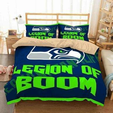 Seattle Seahawks 3D Personalized Customized Bedding Sets Duvet Cover Bedroom Sets Bedset Bedlinen , Comforter Set