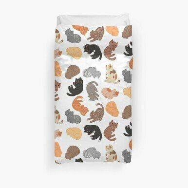 Cats And Cats And Cats 3D Personalized Customized Duvet Cover Bedding Sets Bedset Bedroom Set , Comforter Set