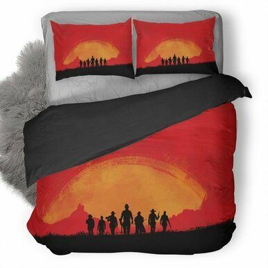 Red Dead Redemption #13 3D Personalized Customized Bedding Sets Duvet Cover Bedroom Sets Bedset Bedlinen , Comforter Set