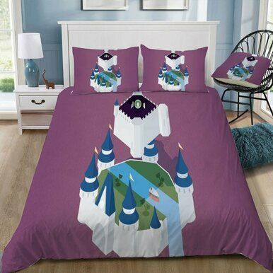 Disney Castle #78 3D Personalized Customized Bedding Sets Duvet Cover Bedroom Sets Bedset Bedlinen , Comforter Set