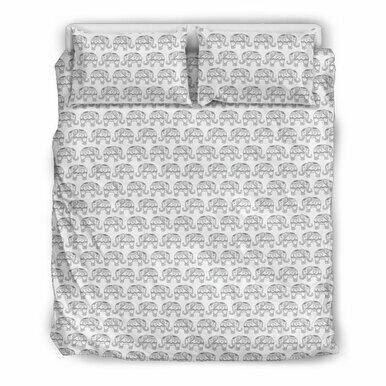 Elephant Pattern 3D Customize Bedding Set/ Duvet Cover Set/  Bedroom Set/ Bedlinen , Comforter Set