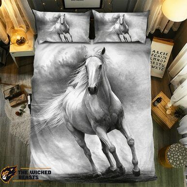 Pencililver Horse #091710 3D Customize Bedding Set/ Duvet Cover Set/  Bedroom Set/ Bedlinen , Comforter Set