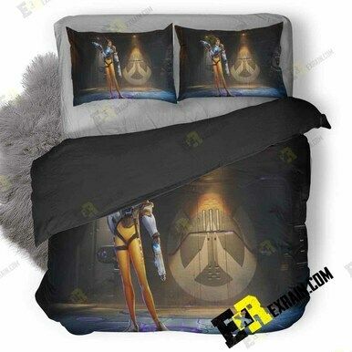 Tracer Overwatch Fanart Tk 3D Customized Bedding Sets Duvet Cover Set Bedset Bedroom Set Bedlinen , Comforter Set