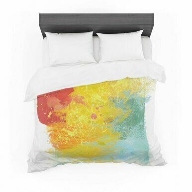 Oriana Cordero &amp;quot;Medley&amp;quot; Colorful Paint Featherweight3D Customize Bedding Set/ Duvet Cover Set/  Bedroom Set/ Bedlinen , Comforter Set