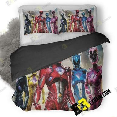 Power Rangers New Pk 3D Customize Bedding Sets Duvet Cover Bedroom set Bedset Bedlinen , Comforter Set