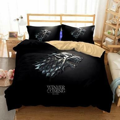 Winter Comingtark 3D Customize Bedding Set/ Duvet Cover Set/  Bedroom Set/ Bedlinen , Comforter Set