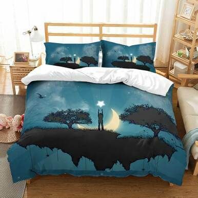 3D Customize Star Island Bedding Set Duvet Cover Set Bedroom Set Bedlinen EXR3539 , Comforter Set