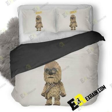 Chewie Solo A Star Wars Story Art Lw 3D Customize Bedding Sets Duvet Cover Bedroom set Bedset Bedlinen , Comforter Set