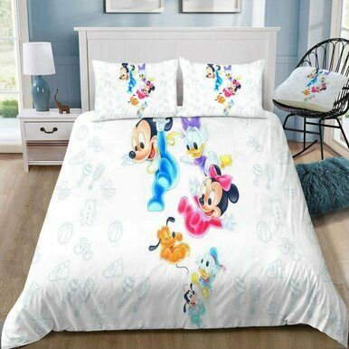 Disney Mickey Mouse #8 3D Personalized Customized Bedding Sets Duvet Cover Bedroom Sets Bedset Bedlinen , Comforter Set