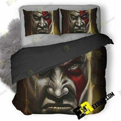Kratos Artworks 1Z 3D Customized Bedding Sets Duvet Cover Set Bedset Bedroom Set Bedlinen , Comforter Set