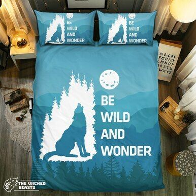 Wolf Collection #0913303D Customize Bedding Set/ Duvet Cover Set/  Bedroom Set/ Bedlinen , Comforter Set