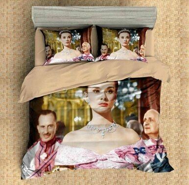 3d Customize Audrey Hepburn Bedding Set Duvet Cover Set Bedroom Set Bedlinen exr611 , Comforter Set