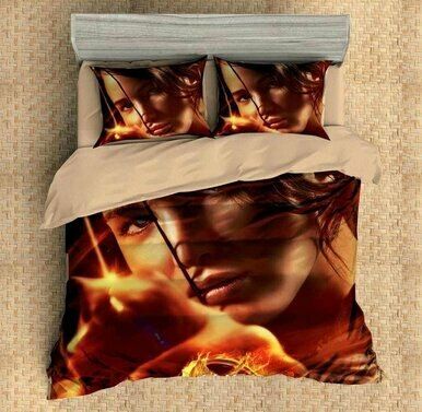 3D Customize The Hunger Games Katniss Bedding Set Duvet Cover Set Bedroom Set Bedlinen EXR3797 , Comforter Set