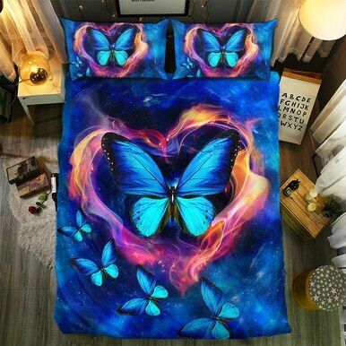 Butterfly Collection #09102 3D Customize Bedding Set/ Duvet Cover Set/  Bedroom Set/ Bedlinen , Comforter Set