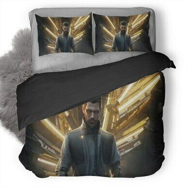 Deus Ex Mankind Divided #25 3D Personalized Customized Bedding Sets Duvet Cover Bedroom Sets Bedset Bedlinen , Comforter Set