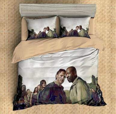 3D Customize The Walking Dead Bedding Set Duvet Cover Set Bedroom Set Bedlinen 3 , Comforter Set