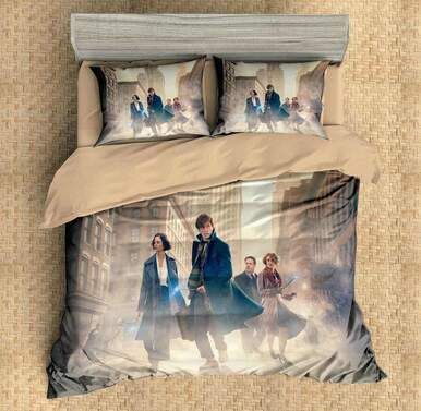 3D Customize Fantastic Beasts Bedding Set Duvet Cover Set Bedroom Set Bedlinen EXR1575 , Comforter Set