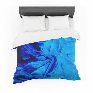 Ebi Emporium &amp;quot;Petal Pinwheels&amp;quot; Blue Aqua Featherweight3D Customize Bedding Set Duvet Cover SetBedroom Set Bedlinen , Comforter Set