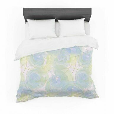 Alison Coxon &amp;quot;Blue Paper Flower&amp;quot; Featherweight3D Customize Bedding Set/ Duvet Cover Set/  Bedroom Set/ Bedlinen , Comforter Set
