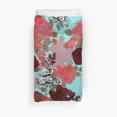Rosen&amp;#039;Rose #Redbubble #Giftoriginal 3D Personalized Customized Duvet Cover Bedding Sets Bedset Bedroom Set , Comforter Set