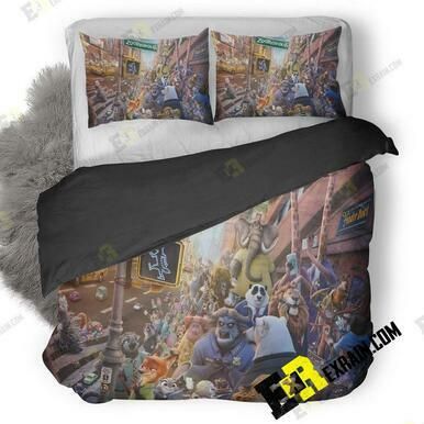 Zootopia Movie New 3D Customize Bedding Sets Duvet Cover Bedroom set Bedset Bedlinen , Comforter Set