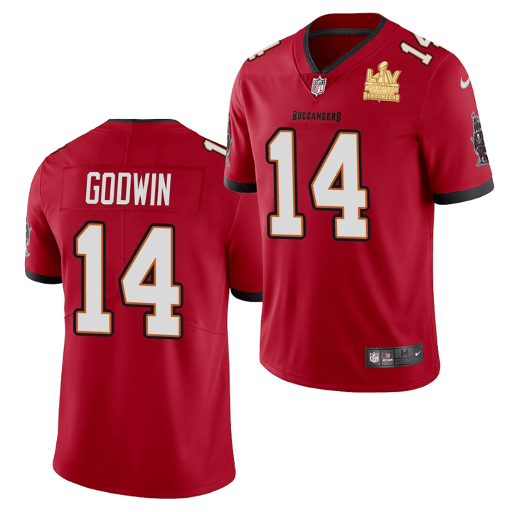 Chris Godwin Tampa Bay Buccaneers Red Super Bowl LV Champions Vapor Limited Jersey