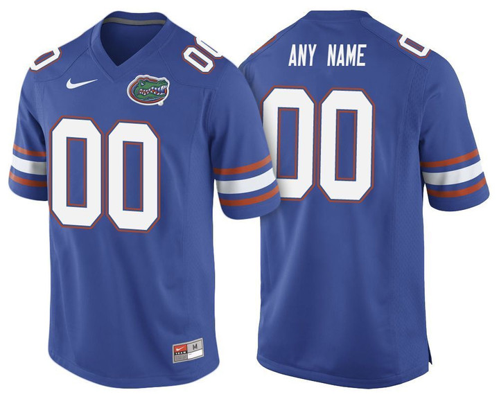 Men Florida Gators Royal Custom College Football Jersey