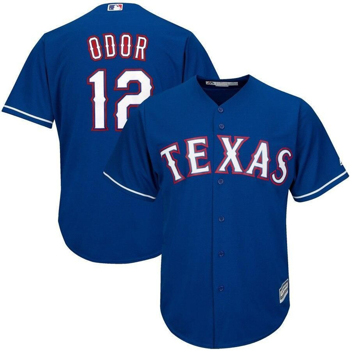 Rougned Odor Texas Rangers Majestic Alternate Official Cool Base Replica Player Jersey - Royal , MLB Jersey