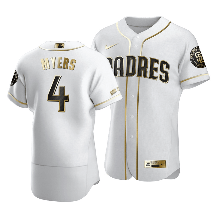 Padres Wil Myers Golden Edition White  Jersey , MLB Jersey