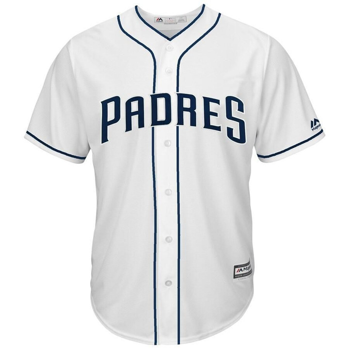 Ryan Schimpf San Diego Padres Majestic Home Cool Base Jersey - White , MLB Jersey
